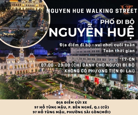NGUYEN HUE WALKING STREET PARKING GARAGE - GIỮ XE PHỐ ĐI BỘ NGUYỄN HUỆ