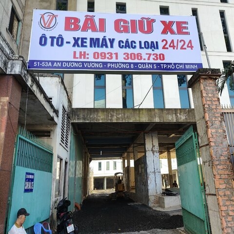 BÃI GIỮ XE 51-53 AN DƯƠNG VƯƠNG - QUẬN 5 (ĐỐI DIỆN CHỢ AN ĐÔNG)