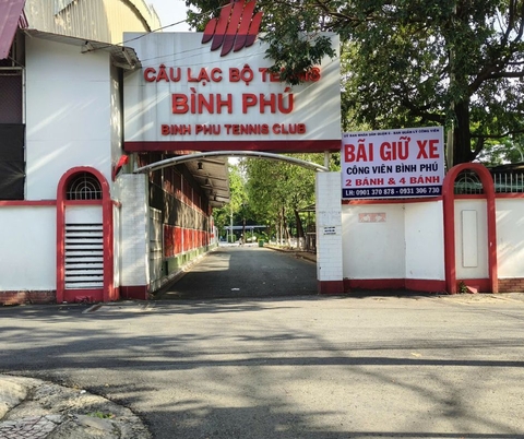 ĐỊA ĐIỂM GIỮ XE MÁY VS Ô TÔ CÔNG VIÊN BÌNH PHÚ, TRUNG TÂM THỂ DỤC THỂ THAO QUẬN 6, TENNIS