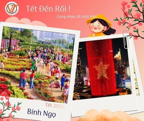 TỔNG HỢP ĐỊA ĐIỂM VUI CHƠI GIẢI TRÍ TRONG DỊP TẾT BÍNH NGỌ 2026