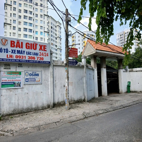 BÃI GIỮ XE 24/24 _730/126 LÊ ĐỨC THỌ