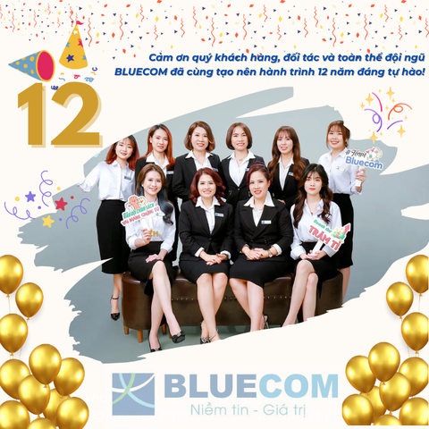 BLUECOM - 12 năm một hành trình (11/07/2013 - 11/07-2025)