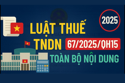 Thu nhập được miễn & ưu đãi thuế TNDN trong Luật 67/2025/QH15