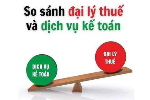 So sánh đại lý thuế và dịch vụ kế toán theo pháp luật hiện hành