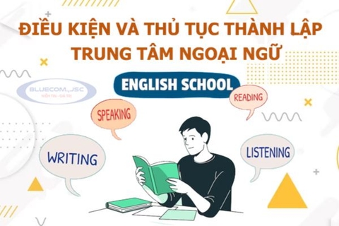 Thủ tục, điều kiện thành lập Trung Tâm Ngoại Ngữ 2023