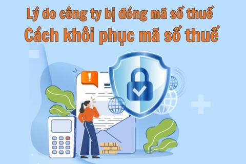 Lý do công ty bị đóng mã số thuế - Cách khôi phục mã số thuế