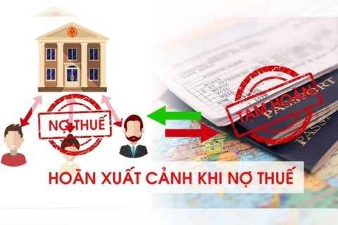 Cấm xuất cảnh đối với cá nhân, chủ hộ kinh doanh nợ thuế?