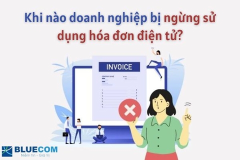 Khi nào doanh nghiệp bị ngừng sử dụng hóa đơn điện tử?