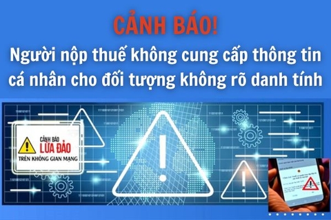 Cảnh báo: Lừa đảo trên không gian mạng - Người nộp thuế tuyệt đối không nên làm điều này