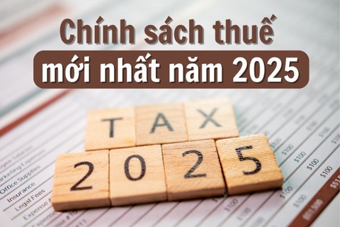 Chính sách thuế mới nhất năm 2025: Những thay đổi quan trọng cần biết