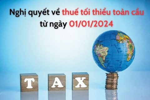 Tổng hợp thu nhập chịu thuế tối thiểu (IIR) năm 2024 - 12 quy định mới