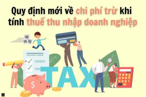 Quy định mới nhất về chi phí trừ khi tính thuế thu nhập doanh nghiệp