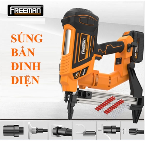 Máy bắn đinh điện Freeman LD40