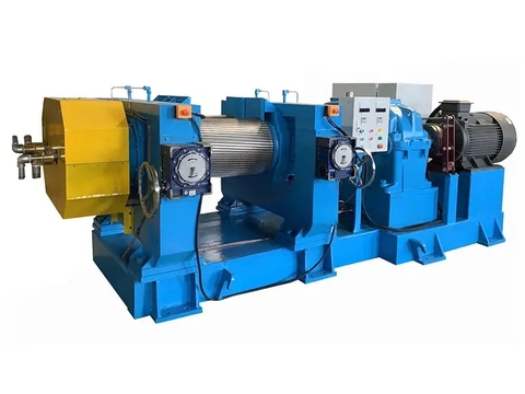 Máy nghiền cao su trục đôi