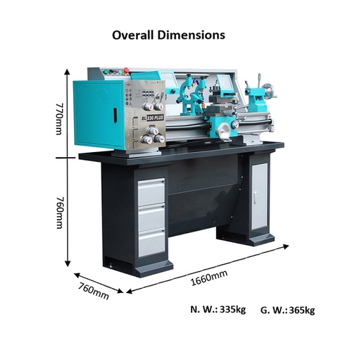 Máy tiện vạn năng BL330 plus