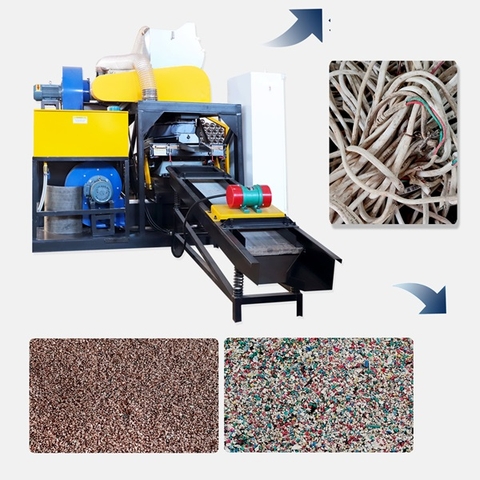 Máy nghiền tách đồng năng suất 150-350kg/giờ