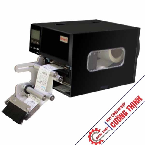 Máy in và tự động dán tem giá sản phẩm lên tem chính