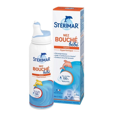 Xịt muối biển Sterimar 100ml