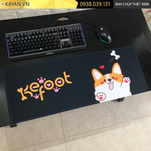 Lót chuột 80x30cm dày 4MM CUTE-11-80X30-4MM