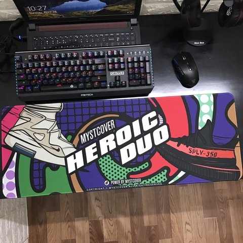 Lót chuột 80x30cm dày 4MM SNEAKER-02-80X30-4MM