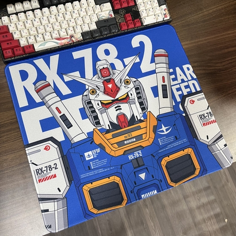 Tấm lót chuột máy tính Jacquard,
kích thước: 45x40x0.4cm, mẫu: JAC-GUNDAM-01-45X40-4MM