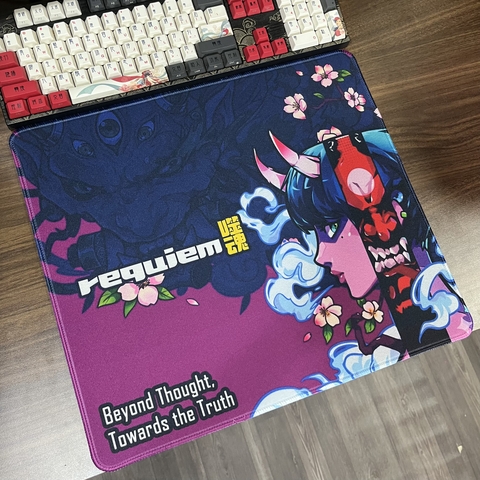 Tấm lót chuột máy tính Jacquard,
kích thước: 45x40x0.4cm, mẫu: JAC-ONI-02-45X40-4MM