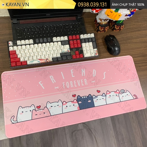 Lót chuột chống nước cỡ lớn 70x30cm dày 3mm CUTE-76-70X30