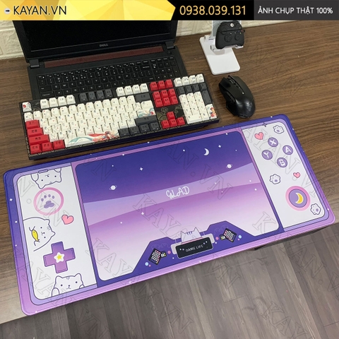 Lót chuột chống nước cỡ lớn 70x30cm dày 3mm GAMECONSOLE-02-70X30