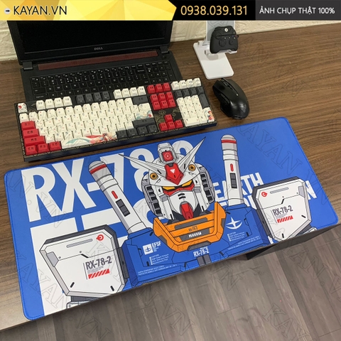 Lót chuột chống nước cỡ lớn 70x30cm dày 3mm GUNDAM-01-70X30