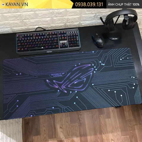 Lót chuột chống nước cỡ lớn 90x40cm dày 5MM ROG-04-90X40-5MM