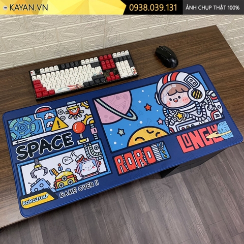 Lót chuột chống nước cỡ lớn 90x40cm dày 5MM UNIVERSE-12-90X40-5MM