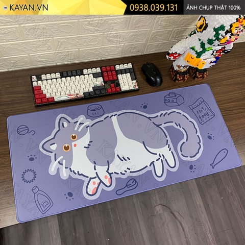 Lót chuột chống nước cỡ lớn 90x40cm dày 3mm CUTE-81-90X40