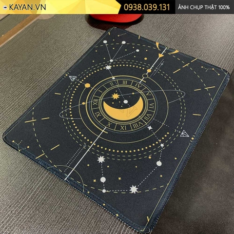 Lót chuột chống nước cỡ nhỏ 26x21cm dày 3mm S-105-26X21 (MOON-02)
