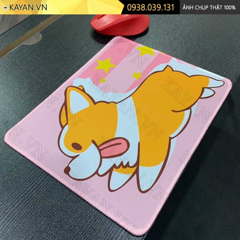 Lót chuột chống nước cỡ nhỏ 26x21cm dày 3mm S-117-26X21 (CUTE-17)