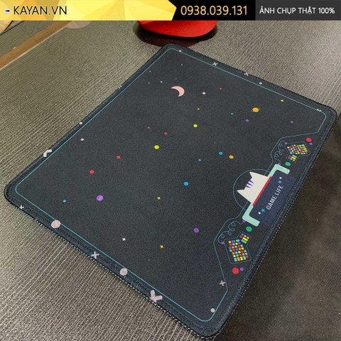 Lót chuột chống nước cỡ nhỏ 26x21cm dày 3mm S-103-26X21 (GAMECONSO-09)