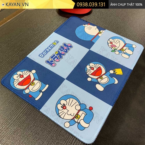 Lót chuột chống nước cỡ nhỏ 26x21cm dày 3mm S-104-26X21 (DORAEMON-07)