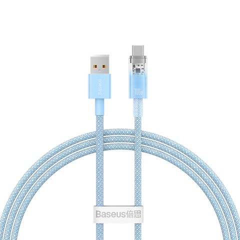 Cáp Sạc Nhanh USB to Type-C Baseus Explorer Series Fast Charging Cable with Smart Temperature Control USB to Type-C 100W