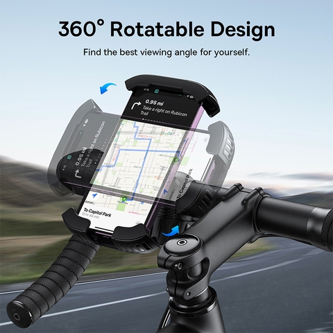 Đế Giữ Điện Thoại Cho Xe Đạp Baseus QuickGo Series Bike Phone Mount