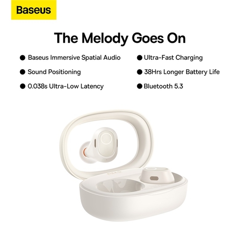 Tai Nghe Bluetooth Baseus Bowie WM03 True Wireless Earphones