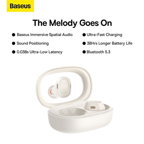 Tai Nghe Bluetooth Baseus Bowie WM03 True Wireless Earphones
