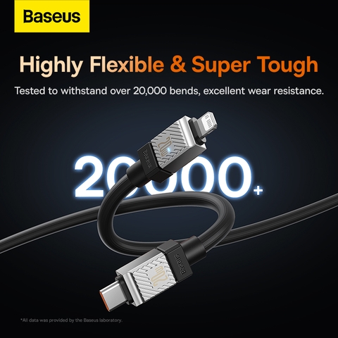 Cáp Sạc Nhanh C to iP Baseus CoolPlay Series Fast Charging Cable Type-C to iP 20W