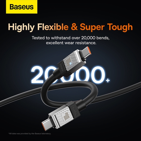 Cáp Sạc Nhanh C to C Baseus CoolPlay Series Fast Charging Cable Type-C to Type-C 100W