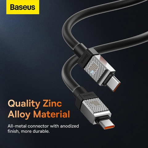 Cáp Sạc Nhanh C to C Baseus CoolPlay Series Fast Charging Cable Type-C to Type-C 100W