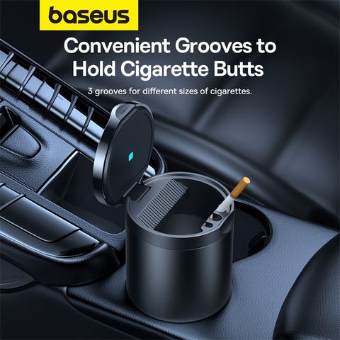 Gạt Tàn Thuốc Thông Minh Xe Ôtô Baseus Premium 2  Series Car Ashtray