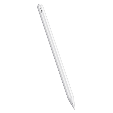 Bút Cảm Ứng Sạc Không Dây OS-Baseus Smooth Writing 2 Series Wireless Charging Multifunctional Stylus, Moon White (Active Wireless Version with active pen tip)