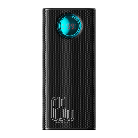 Pin Sạc Dự Phòng OS-Baseus Amblight Digital Display Fast Charge Power Bank 26800mAh (Kèm cáp C to C 100W, 1m)