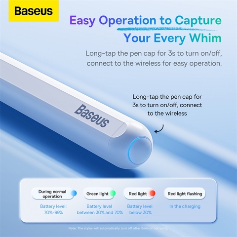Bút Cảm Ứng Baseus Smooth Writing Active Stylus