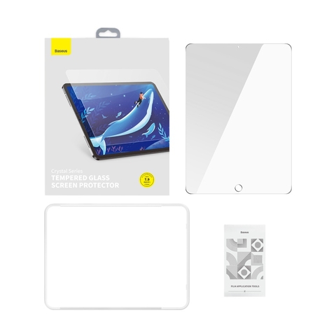 Kính cường lực Baseus Crystal Series 0.3mm HD Tempered Glass Screen Protector for Pad