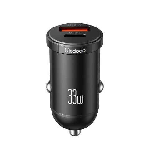 Tẩu Sạc Mcdodo Cool Series 33W | Sạc Nhanh 2 Cổng Type-C & USB