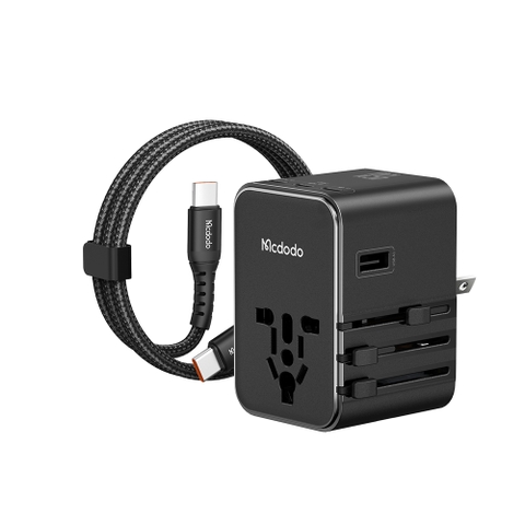 Cốc Sạc Kiêm Phích Cắm Chuyển Đổi Đa Năng Mcdodo GlobePower Universal Travel Adapter Kit